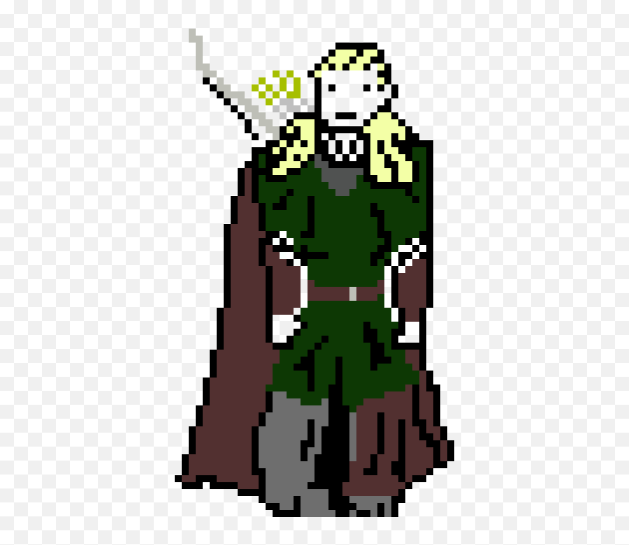 Legolas Pixel Art Maker - Cartoon Png,Legolas Png