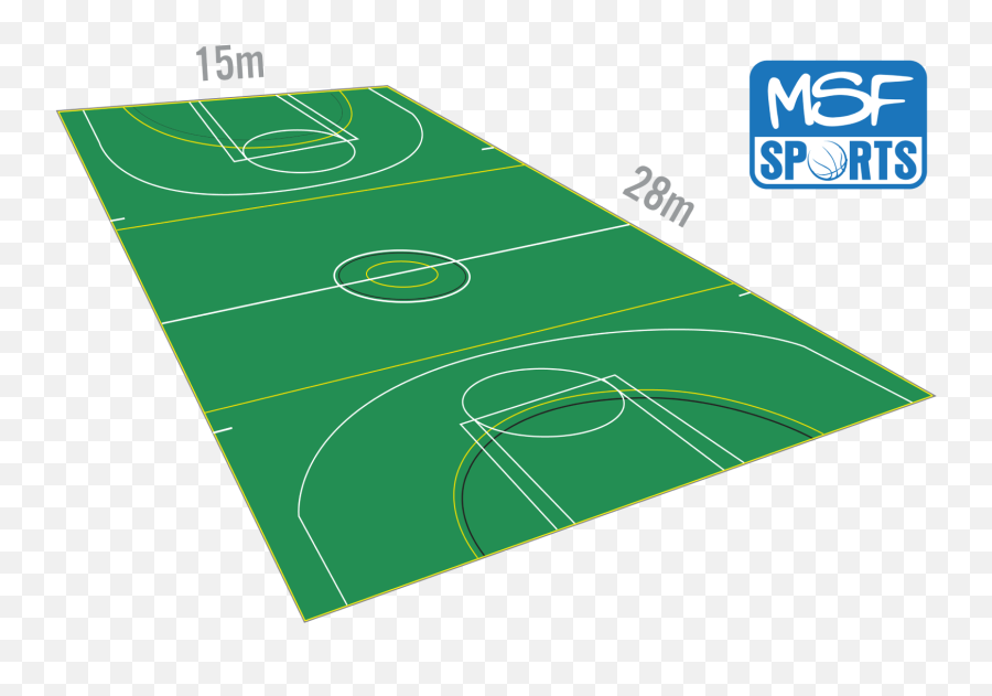 Basketball Court Hire - Msf Sports Basketballl And Futsal Court Png,Basketball Court Png