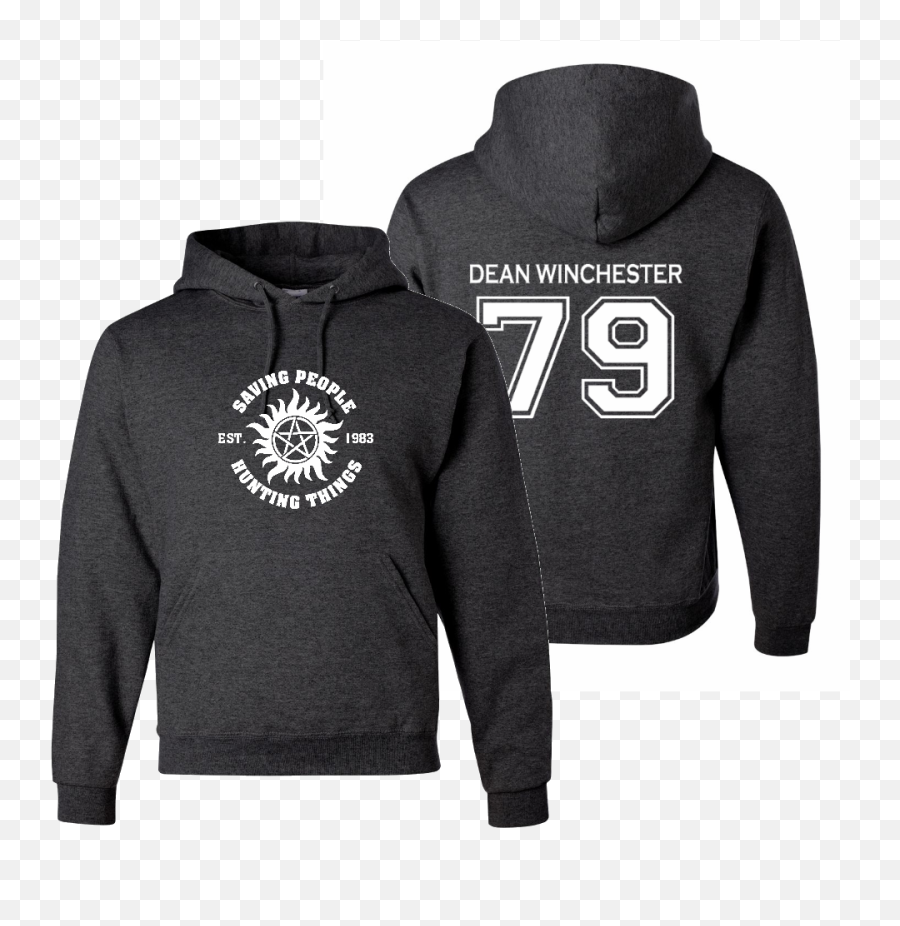 Supernatural Inspired U2013 Studio9thirty3 - Flames Pullover Png,Dean Winchester Png