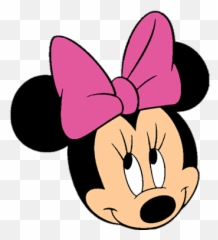 Minnie Mouse Face Coloring Pages Png