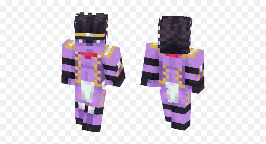 Download Star Platinum Minecraft Skin - Star Platinum Jotaro Minecraft Skin Png,Star Platinum Png