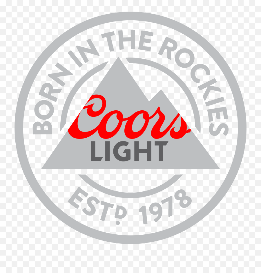 Coors Light Logo Round Transparent Png - Coors Light,Coors Light Png