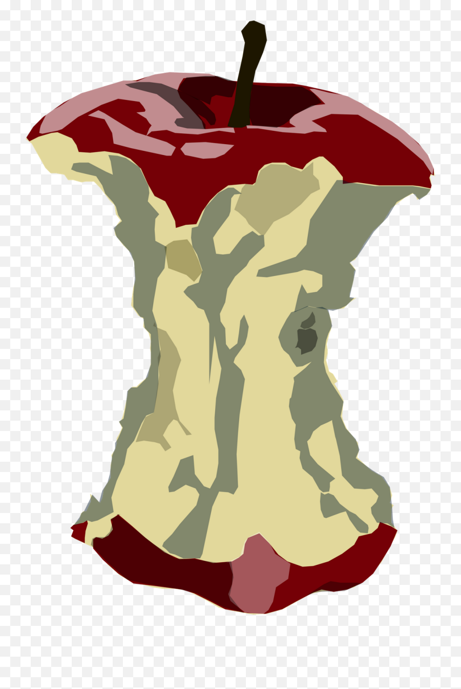 Rotten Meat Png Transparent Meatpng Images Pluspng - Rotten Apple Core Cartoon,Cartoon Food Png