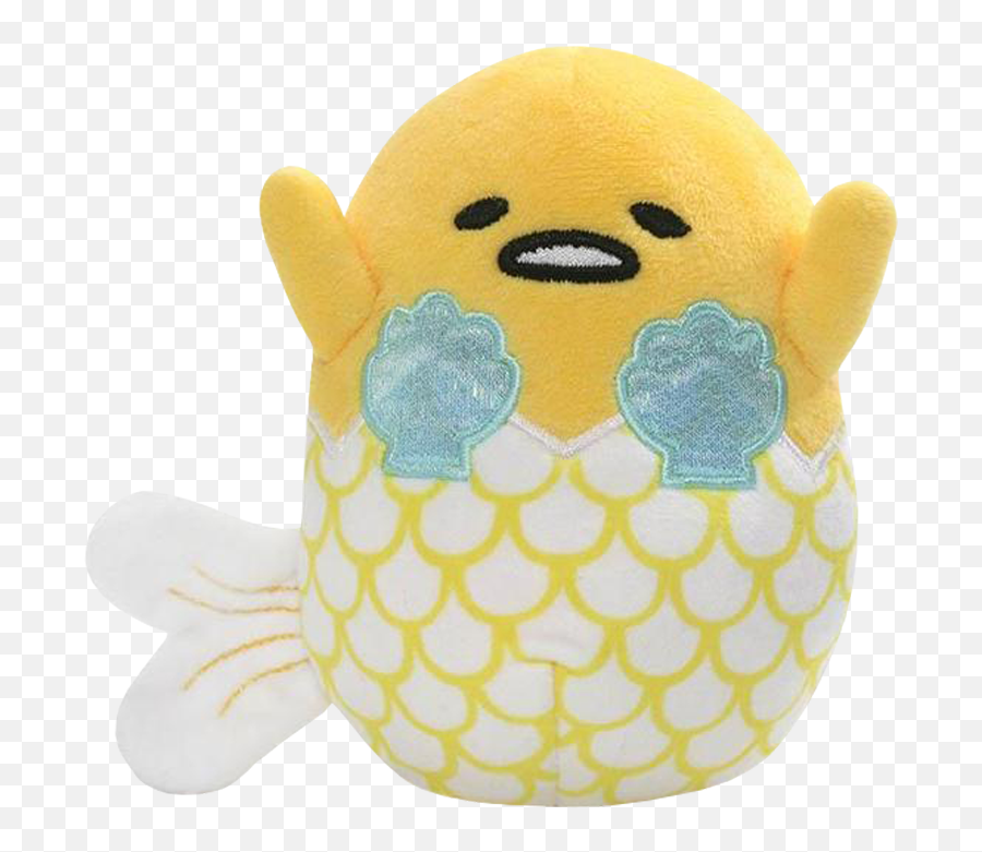 Sanrio Gudetama The Lazy Egg - Mermaid 5u201d Plush By Gund Gudetama Plush Png,Gudetama Png