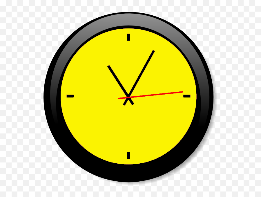 Clock Vector Png - Clock Yellow A Image Castel Del Monte Yellow Clock Clip Art,Clock Vector Png