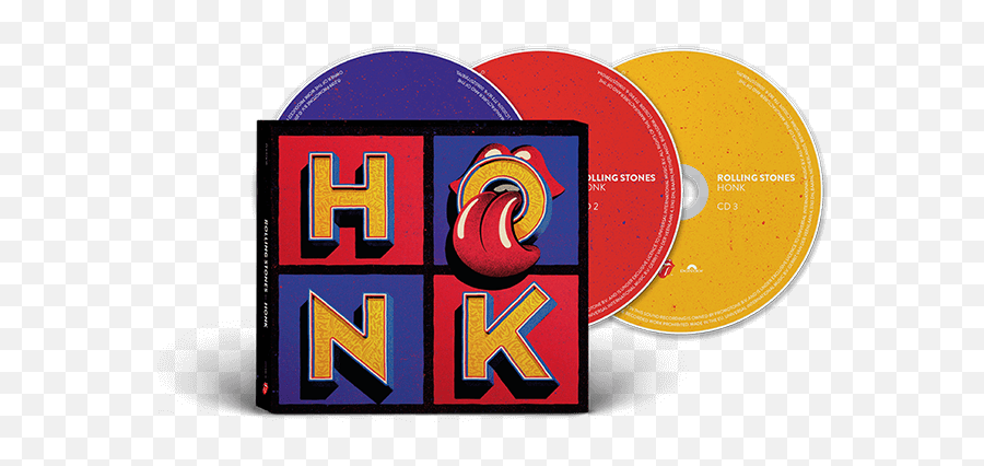 The Rolling Stones - Rolling Stones Honk Cd Png,Rolling Stones Png