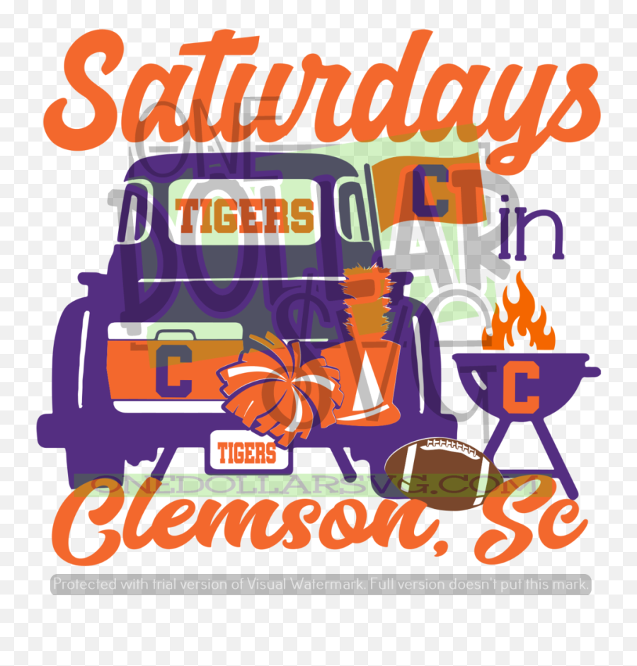 Tailgating Truck - Language Png,Clemson Png