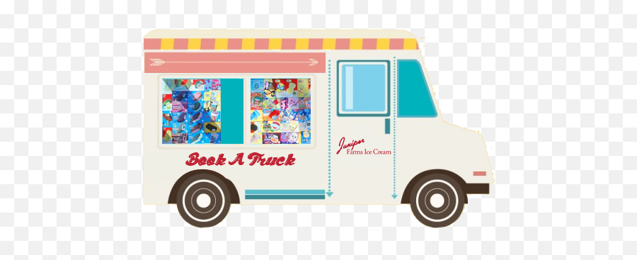 Book A Truck Juniper Farms - Commercial Vehicle Png,Ice Cream Truck Png