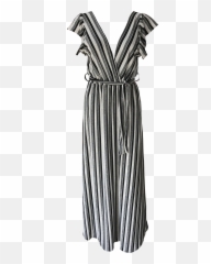 Download Silver Black Stripe Maxi - Full Length Png,Black Stripe Png