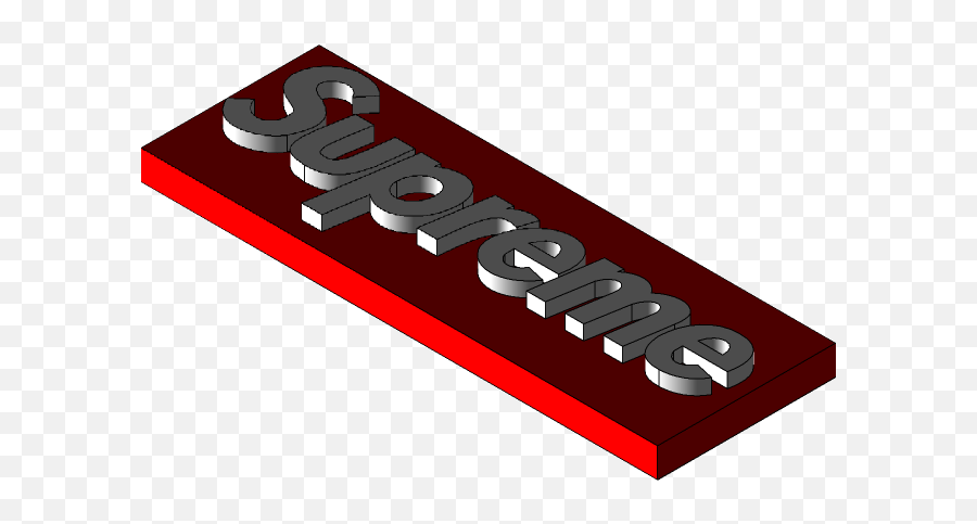 Supreme Logo - Horizontal Png,Supreme Logo Transparent