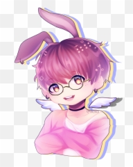 Download Hd Iciaaa - Anime Jungkook Chibi Fanart Jungkook Anime Fanart Chibi Png,Jungkook Transparent