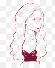 Daenerys Tardaryen Icon Of Doodle Style - Sketch Png,Daenerys Png