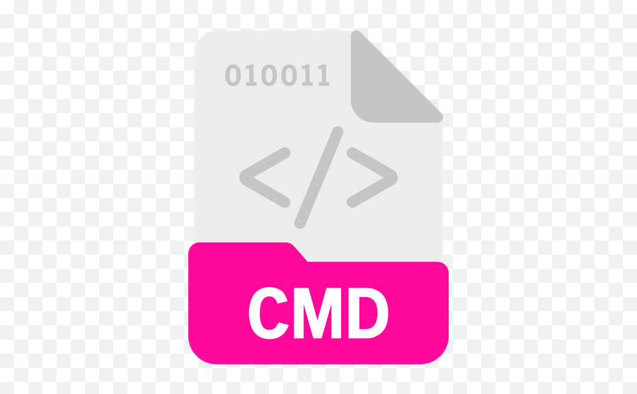 Cmd File Icon Of Flat Style - Vertical Png,Cmd Icon