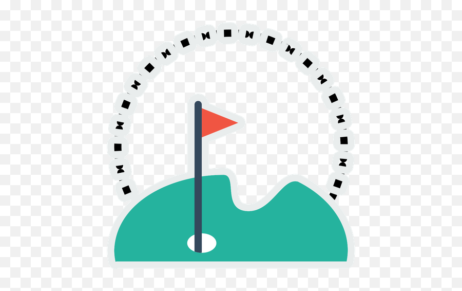 Golf Icon Of Flat Style - Available In Svg Png Eps Ai Vertical,Restaurant Icon Game