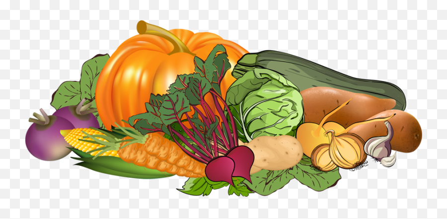 Free Vegetable Basket Cliparts - Vegetables Clip Art Png,Vegetable Garden Png