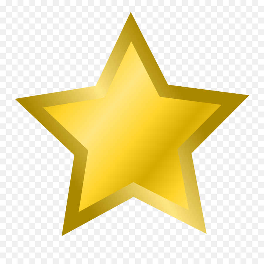 Super Star Clip Art - Clipartsco Gold Star Clipart Png,Pixel Star Icon