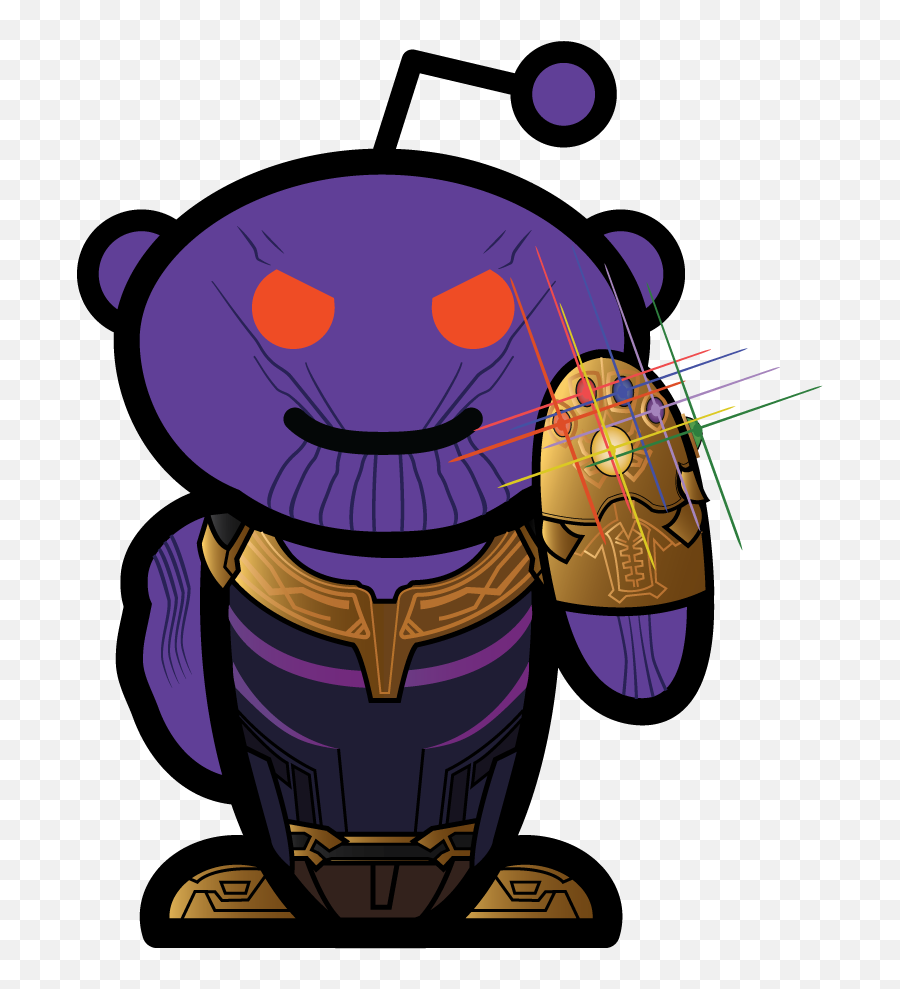 Reddit Transparent Snoo - Thanos Reddit Png,Reddit Alien Icon
