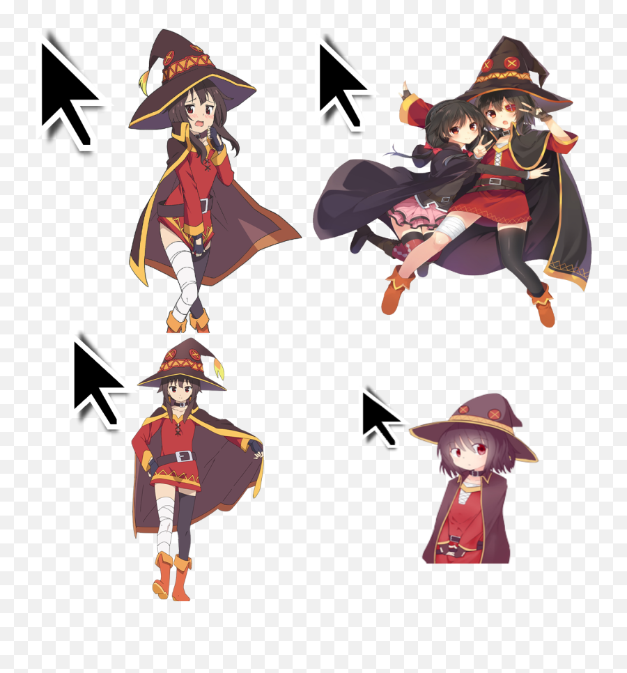 Megumin Cursors For Megumonday - Fictional Character Png,Anime Mouse Icon