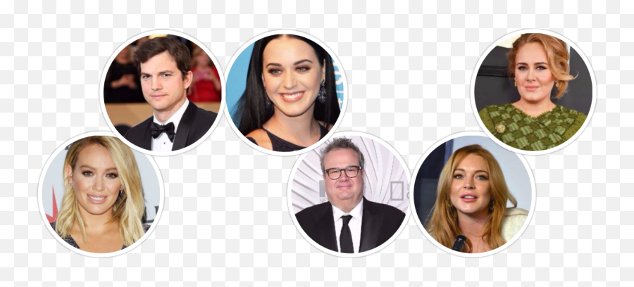 Top 6 Celebrities Who Have Used Online - Worker Png,Hillary Duff Icon