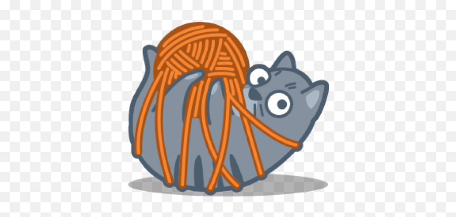 Feline Png And Vectors For Free Download - Dlpngcom Cartoon Cat Tangled In Yarn,Cat Icon Png