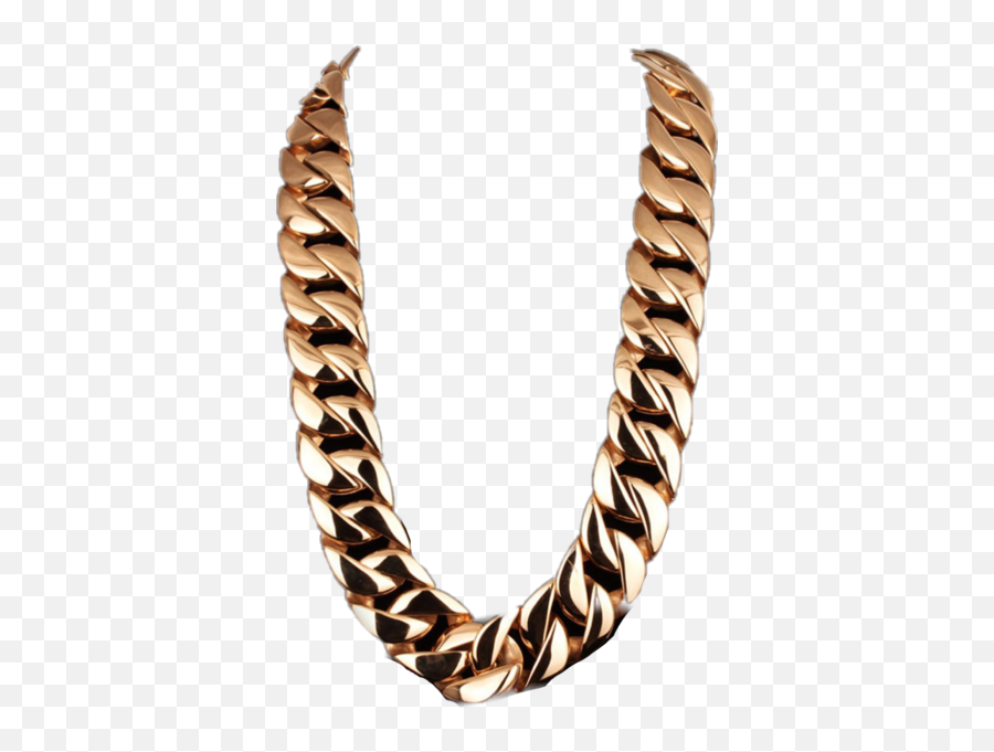 Heavy Cuban Miami Link Gold Chain - Heavy Gold Chain Png,Chain Png