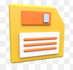 Floppy Icon - Download in Glyph Style Horizontal png