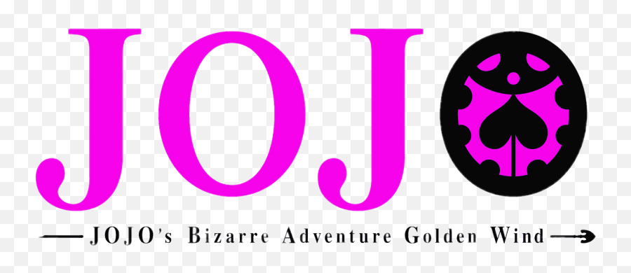 Jojo Bizarre Adventure Logo Transparent Png - Stickpng Biz Adventure Golden Wind Logo,Crunchyroll Icon Png
