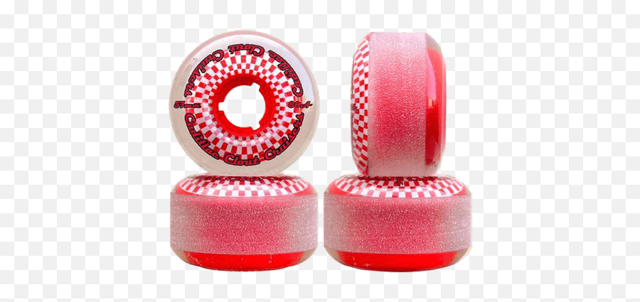 Cadillac Clout Cruisers 57mm 80a Smoke Red Skateboard Wheels - Skateboard Wheels Cadillac Clout Cruiser Png,Clout Png