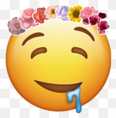 Tumblr Aesthetic Tumblraesthetic Sticker By Enola - Transparent Drool Emoji Png