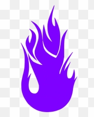 Download Hd Fire - Cartoon Purple Transparent PNG Image Png