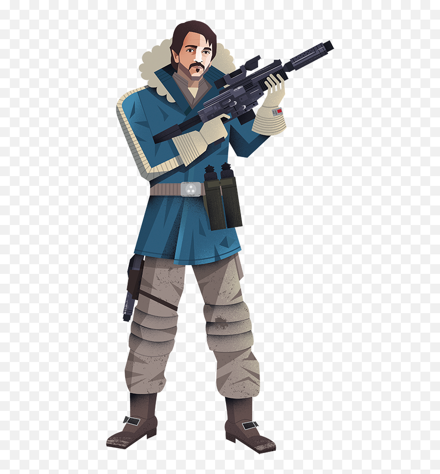 A Guide To The Characters Of Rogue One Star Wars Story - Clone Tropper Concept Gun Png,Icon Rogue 1