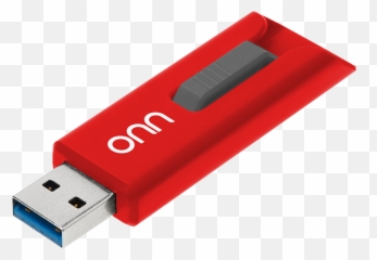 Onn 64gb Usb 20 Flash Drive Red - Usb png