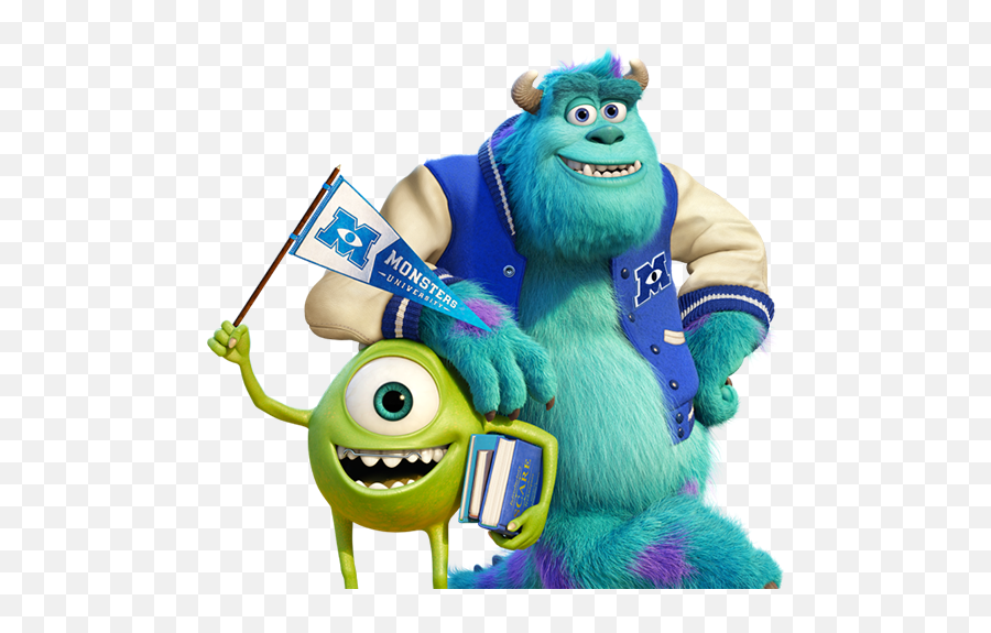 Monster University Personajes Png 1 - Monsters University Png,Monster Inc Png