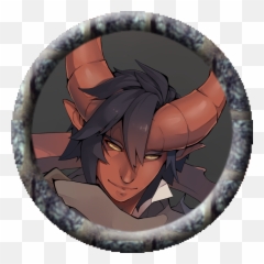 Zarus Tiefling Summoner L1 Dragons Gate - Where Anime Bard png