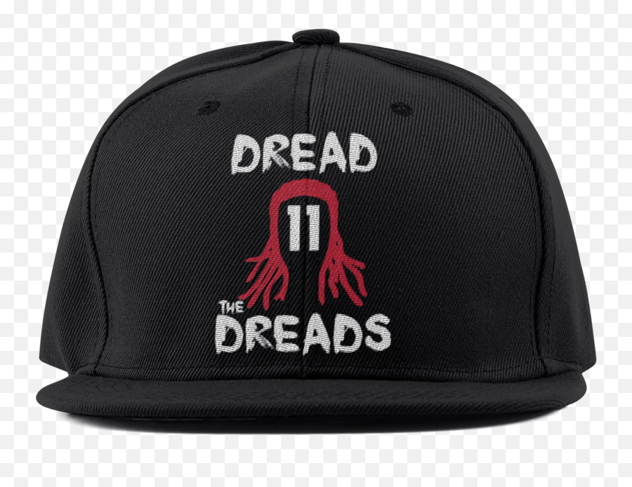 Dread The Dreads Black Snapback - Red Dreads Baseball Cap Png,Dreads Png