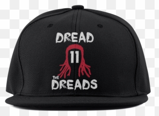 Dread The Dreads Black Snapback - Red Dreads Baseball Cap Png,Dreads Png