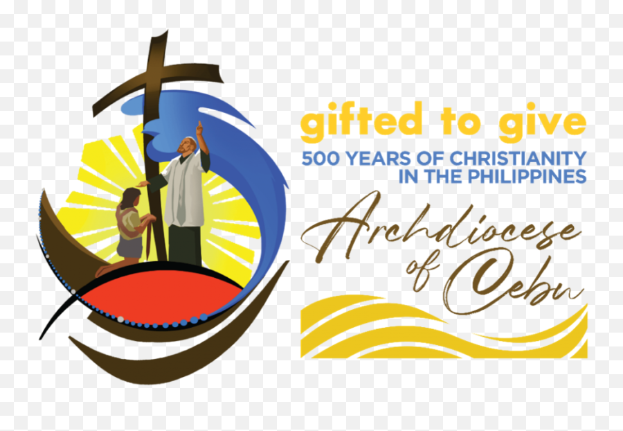 The Logo 500 Years Of Christianity - Cebu 500 Years Of Christianity Philippines Png,Official Gmail Icon