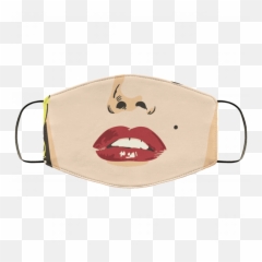 Marilyn Monroe Washable Reusable Custom Printed Cloth Face Mask Cover - Sexy Pop Art Poster png