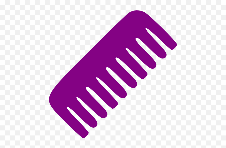 Purple Comb Icon - Free Purple Comb Icons Purple Comb Png,Comb Icon Png