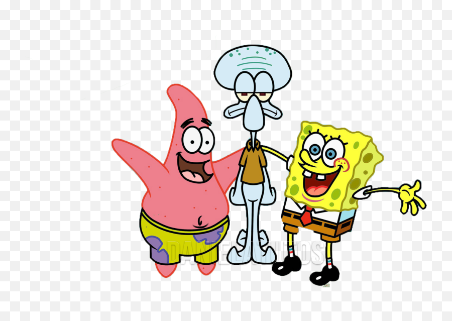 Spongebob Characters Png - Spongebob Squarepants Spongebob Png,Spongebob Transparent Background