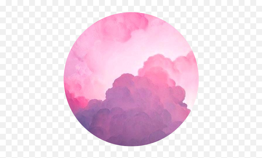 Sky Pink Aesthetic Tumblr Sticker By Imperfectred Png Music Icon