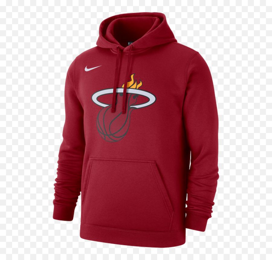 Nike Nba Miami Heat Club Logo Fleece Pullover Hoodie For - Miami Heat Hoodie Png,Miami Heat Logo Png