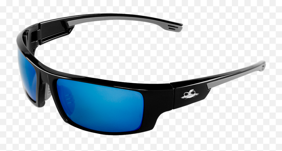 Bullhead Safety Dorado Polarized Blue Mirror Glasses Bh95129af - Bullhead Safety Glasses Png,Safety Glasses Png