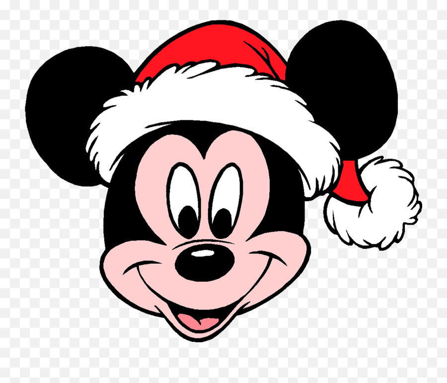 Mickey Mouse Png Images Free Download - Mickey With Santa Hat,Mickey Mouse Png Images