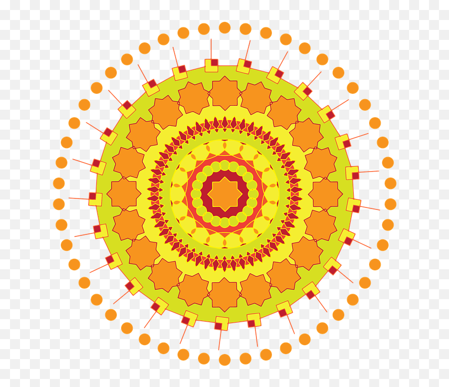 Mandala Swirl Geometric - Free Image On Pixabay Day Plates Png,Mandala Png