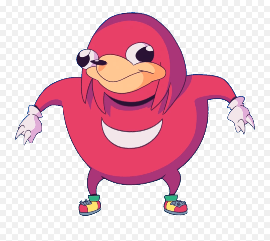 Ugandan Knuckles - Do You Know Da War Png,Mocking Spongebob Png