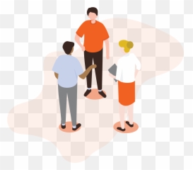 User Experience As A Service - Insentra Illustration Png,People Talking Png