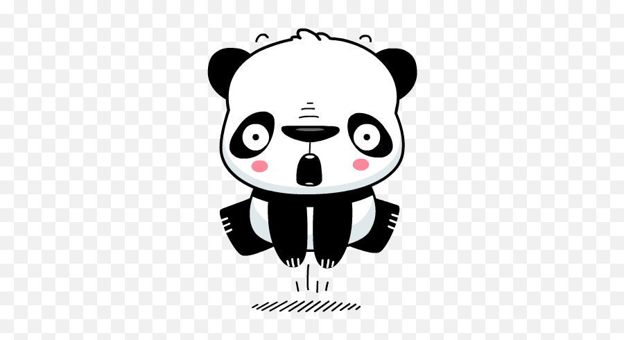 Panda Emoji - Funny Panda Emoji Png,Panda Emoji Png