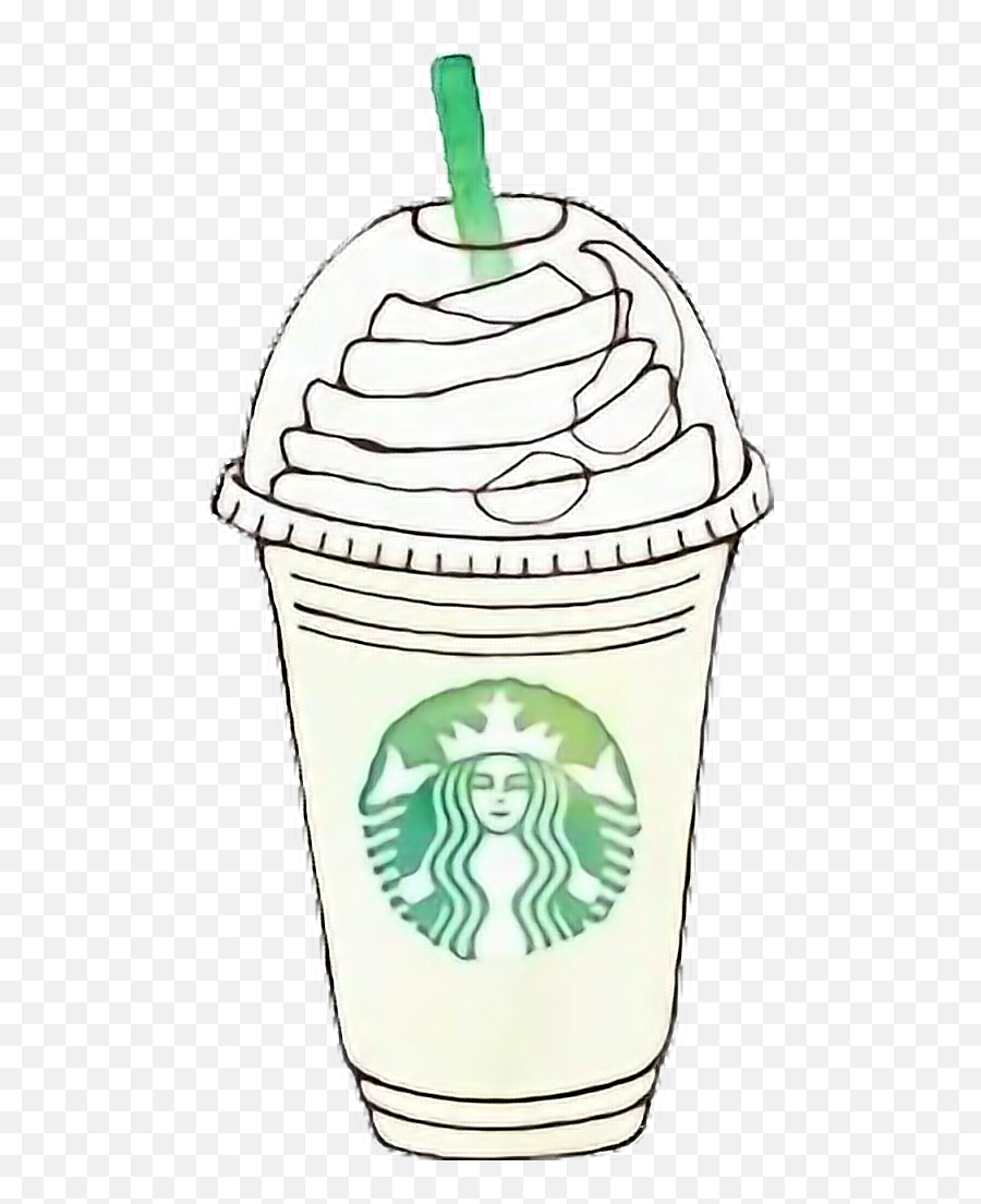 Starbucks Coffee Coffeeloverforever - Starbucks Png,Starbucks Logo Drawing