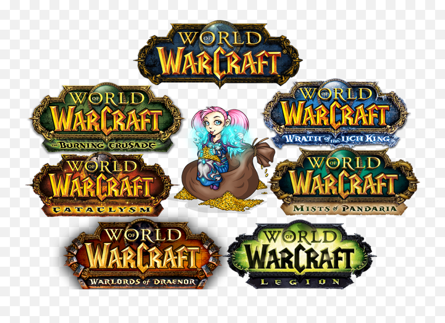 Download World Of Warcraft Logos - All World Of Warcraft Png,World Of Warcraft Logo Transparent